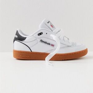 Reebok Women's Classic White Leather Sneaker with Gum Sole